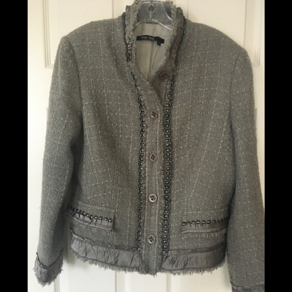 Mac Aurel Tweed Jacket - image 1